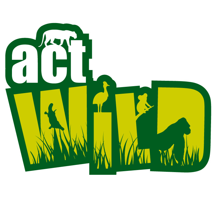 Act Wild logo designed for Zoos Vic by Moko Creative melbourne